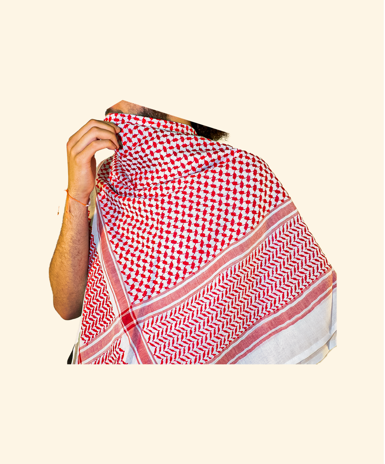 Keffieh Syrianna – Foulard Traditionnel du Levant