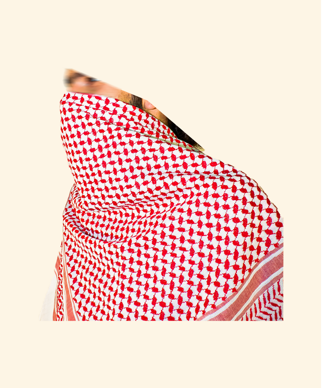 Keffieh Syrianna – Foulard Traditionnel du Levant